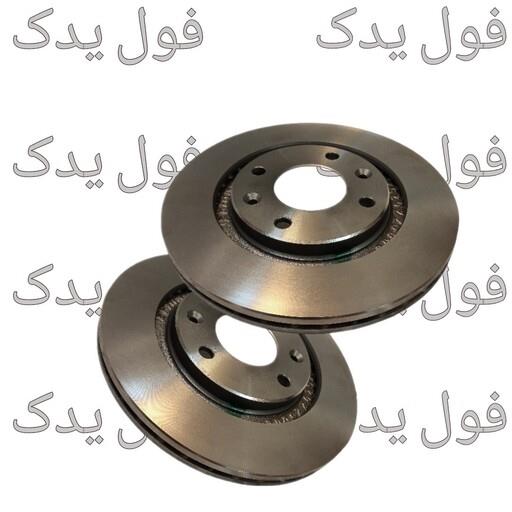 دیسک چرخ جلو پژو 405 HIC (اصلی) (کد8560)